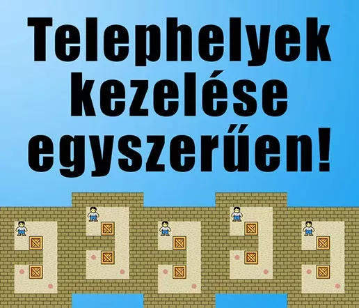 Telephelyek kezelése egyszerűen