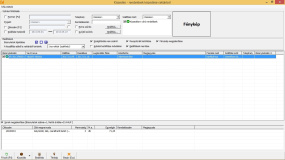 Kiszedés összesítő