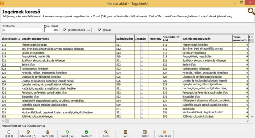 Pénzügyi jogcím kereső
